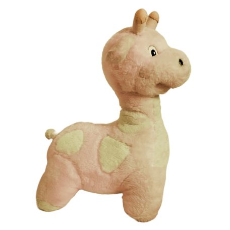 Zsiráf plüss 50 cm Rózsaszín