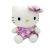 Hello Kitty cica plüss  Virágos ruhában 