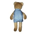 IKEA FABLER BJÖRN maci plüss 21cm hátulról kék csíkos 2. darab