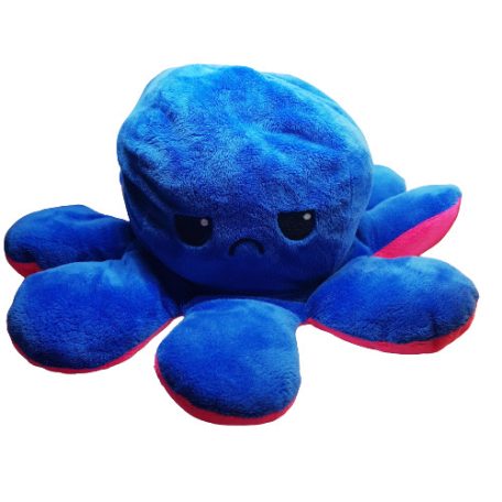 Hangulat polip plüss 30 cm