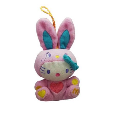Sanrio McDonald's Hello Kitty nyuszi plüss ,cica jelmezben