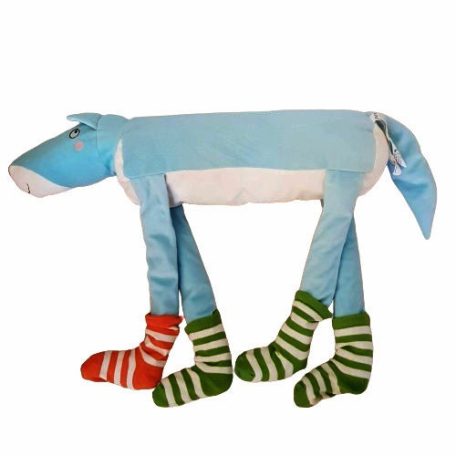 Kék kutya plüss IKEA BARNSLIG ULVEN 60 cm / RITKA!