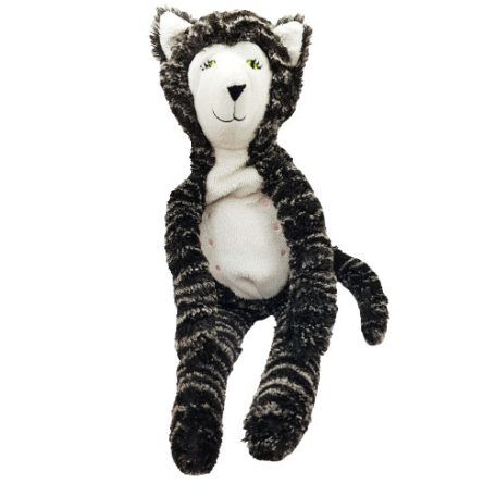 IKEA GOSIG KATT cirmos cica plüss elölnézet hosszú lábú