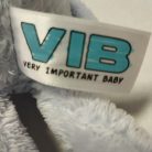 Nyuszis szundikendő morzsolgató VIB