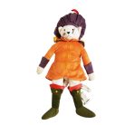 IKEA RIDDERLIG cica plüss 50 cm hátulnézet, eredeti címkével, kifutott ritka kollekció