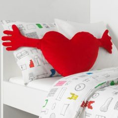 IKEA szív formapárna