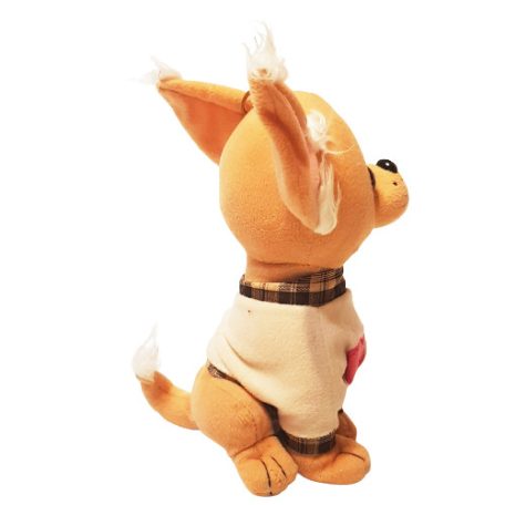 Kutya plüss Glitteres szemű 30 cm