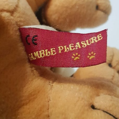 Kutya plüss Glitteres szemű 30 cm