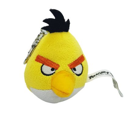 Chuck Angry Birds plüss kulcstartó