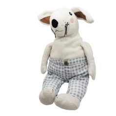  IKEA nyuszi plüss oldalról, SKOGSHARE 32cm