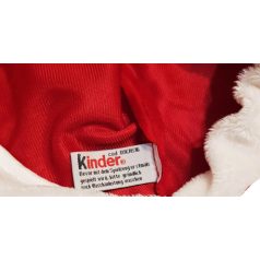 Kinder Mikulás plüss sapka