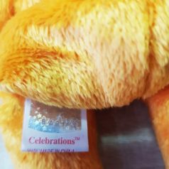 Narancssárga plüss maci Celebrations / Ty