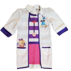 Dr. Plüssi orvos jelmez köpeny 5-6 év