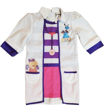 Dr. Plüssi orvos jelmez köpeny 5-6 év