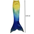 Sellő,Hableány jelmez uszony 110 cm