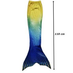 Sellő,Hableány jelmez uszony 110 cm
