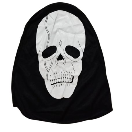 Koponya maszk, álarc Textil