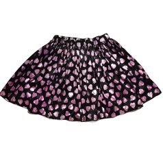 Fényes metál pörgős jelmez szoknya