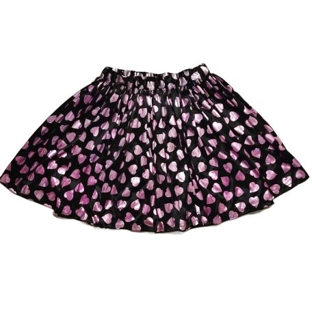 Fényes metál pörgős jelmez szoknya