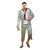 Halloween Zombi jelmez szett 128-134 cm