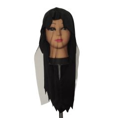 Fekete csuklya Halloween