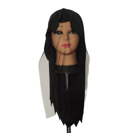 Fekete csuklya Halloween