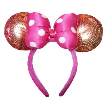 Minnie egér hajráf Flitteres Disney