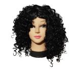 Fekete göndör paróka