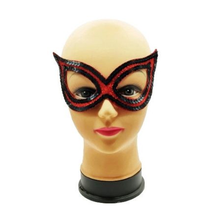 Pók Spider- Girl szemmaszk Flitteres