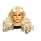 Szőke copfos paróka