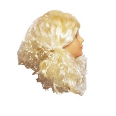 Szőke copfos paróka