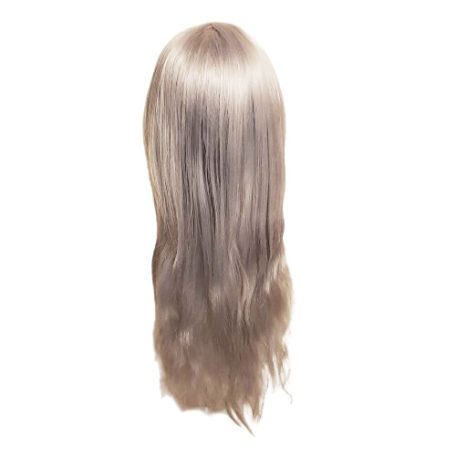 Ezüstös szőke hosszú paróka 70 cm