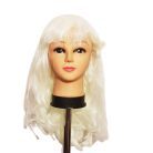 Szőke hosszú paróka 55 cm