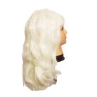 Szőke hosszú paróka 55 cm