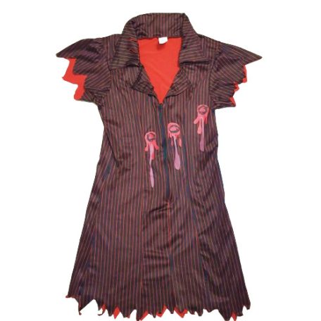 Zombi Gengszter menyasszony jelmez S