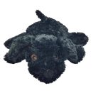 IKEA KLAPPAR DJUR fekete kutya kézbáb 25cm szemből barna szem