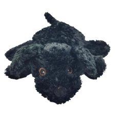 IKEA KLAPPAR DJUR fekete kutya kézbáb 25cm szemből barna szem