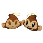 Majom emoji plüss 10 cm