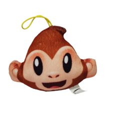 Majom emoji plüss 10 cm