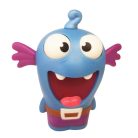 Szörny figura Tologatható