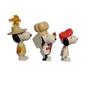 Snoopy figura szett / szétszedhetőek
