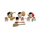 Snoopy figura szett / szétszedhetőek