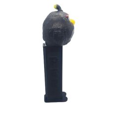 Angry Birds Bomb PEZ adagoló oldalnézet fekete tartó PEZ felirat dombornyomás
