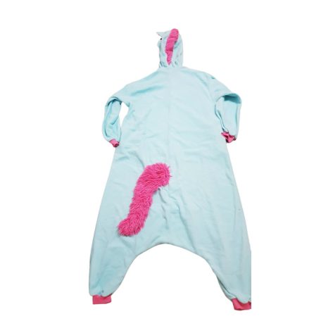 Unikornis plüss jelmez / pizsama Kék SAZAC S/M