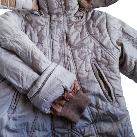 Drapp kabát 86-92 cm