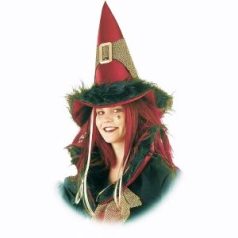 Boszorkány kalap Szőrmés