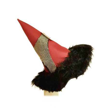 Boszorkány kalap Szőrmés