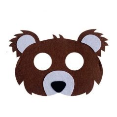 Maci Medve álarc Filc