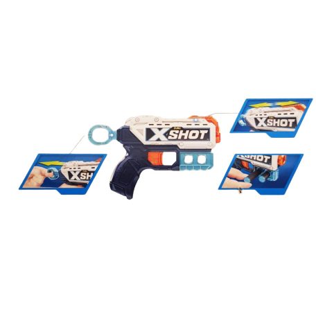 X-Shot Excel-Kickback szivacslövő játékpisztoly 20 cm