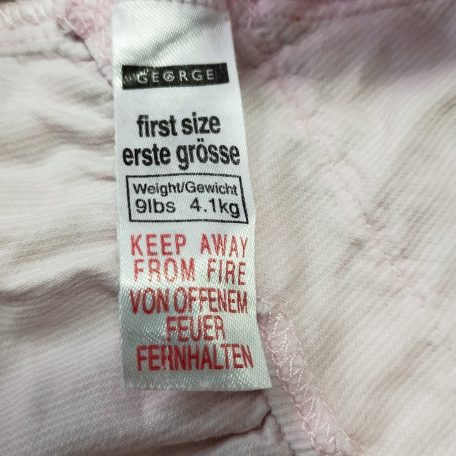 Rózsaszín cicás ruha/ first size